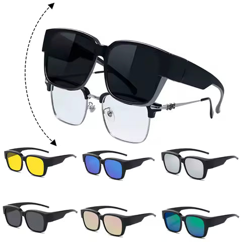 Lunettes Soleil Polarisées Vintage Myopes
