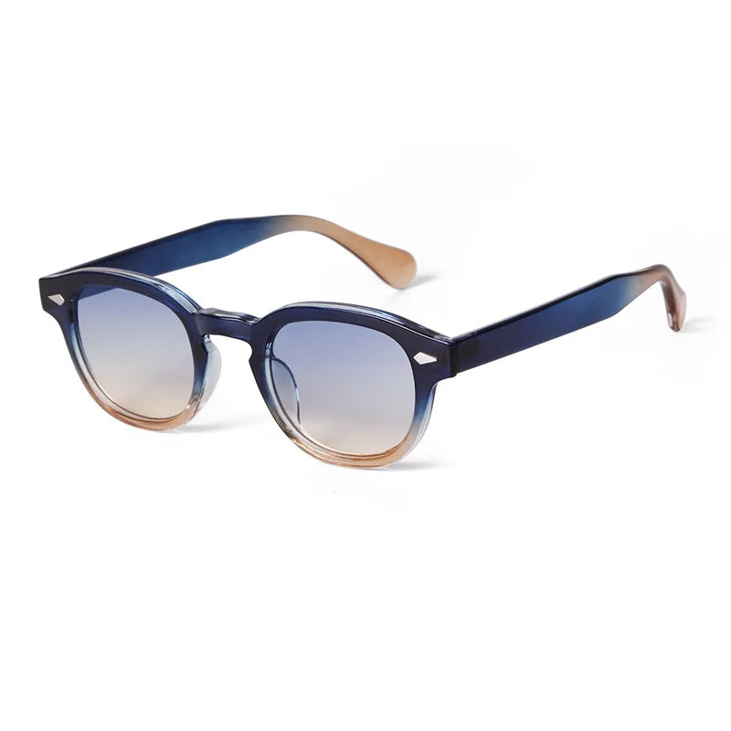 Lunettes de Soleil Rétro Rondes UV400