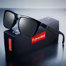 Lunettes de Soleil Carrées Vintage Polarisées Unisexe