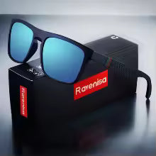 Lunettes de Soleil Carrées Vintage Polarisées Unisexe