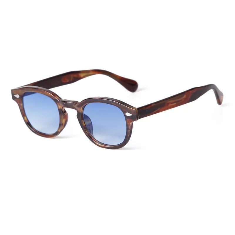 Lunettes Soleil Vintage Rondes UV400