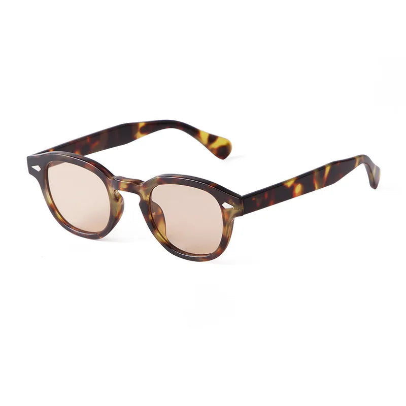 Lunettes de Soleil Vintage Rétro Rondes UV400