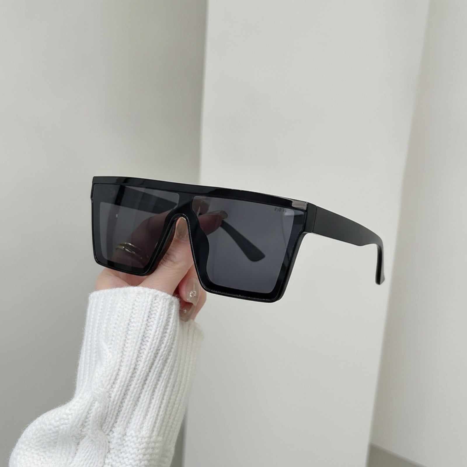 Lunettes de Soleil Carrées Vintage Unisexe
