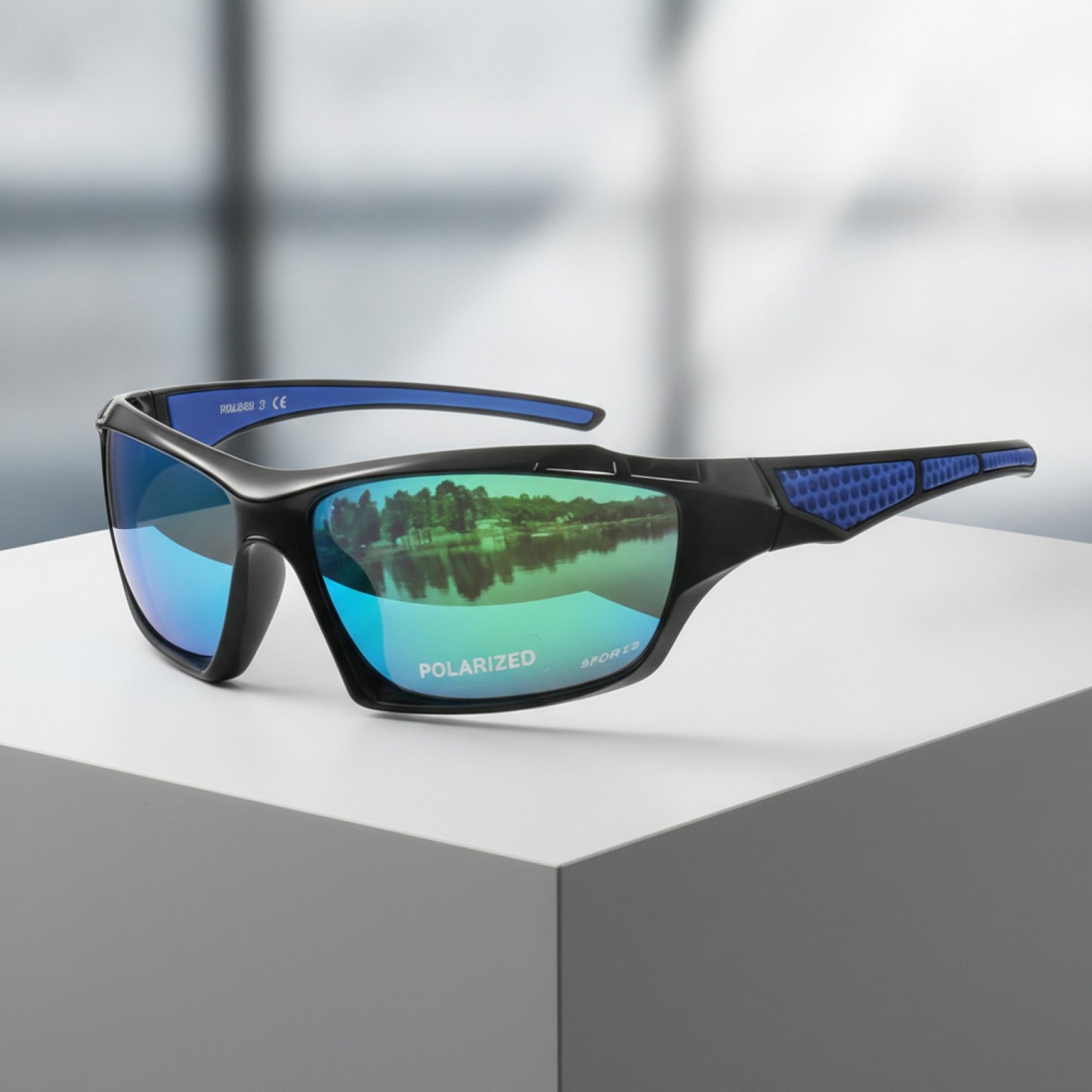 Lunettes Rondes Métal Polarisées UV400