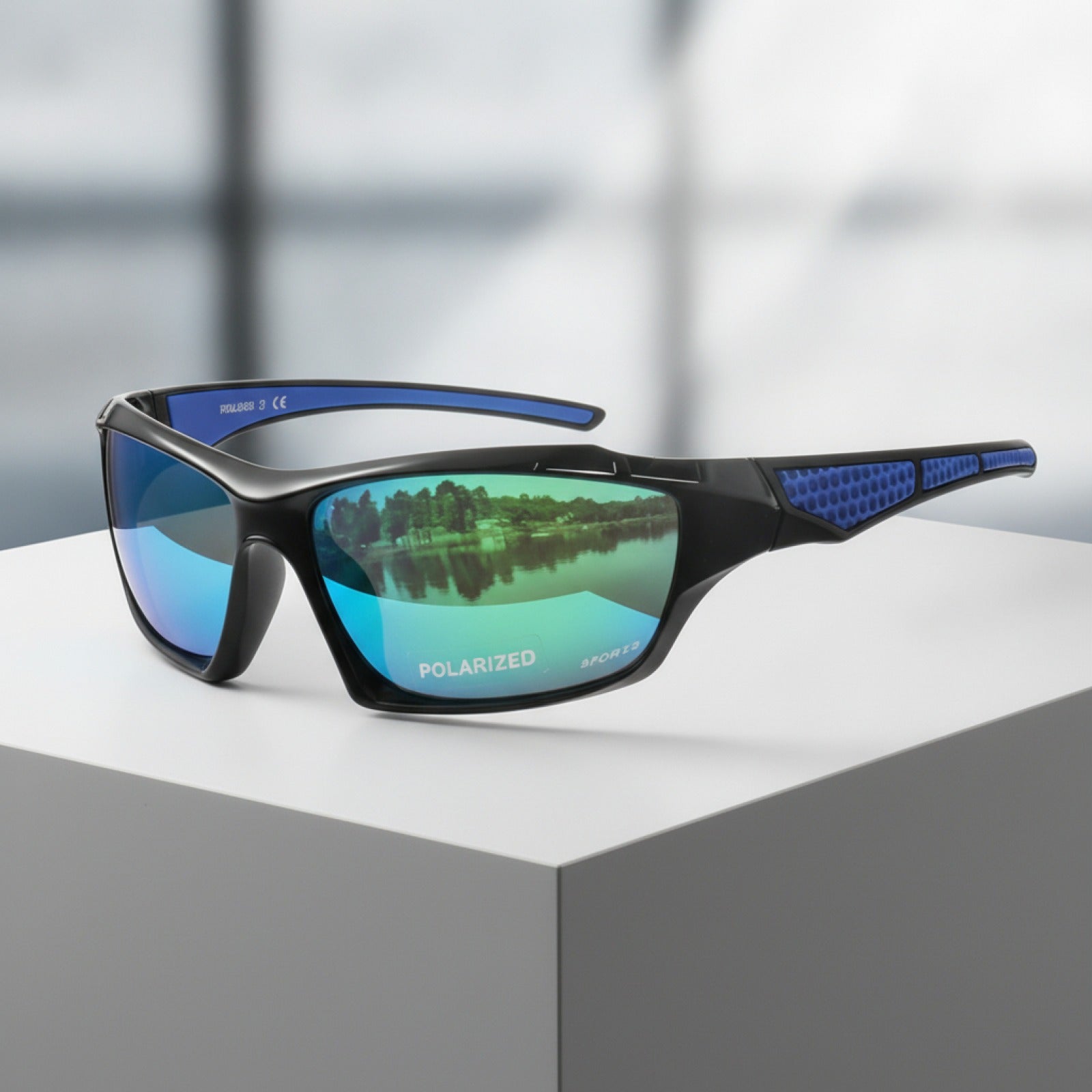 Lunettes Rondes Métal Polarisées UV400