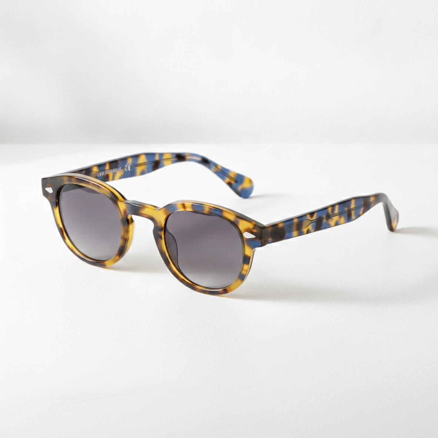 Lunettes de Soleil Rondes Vintage UV400 Unisexe