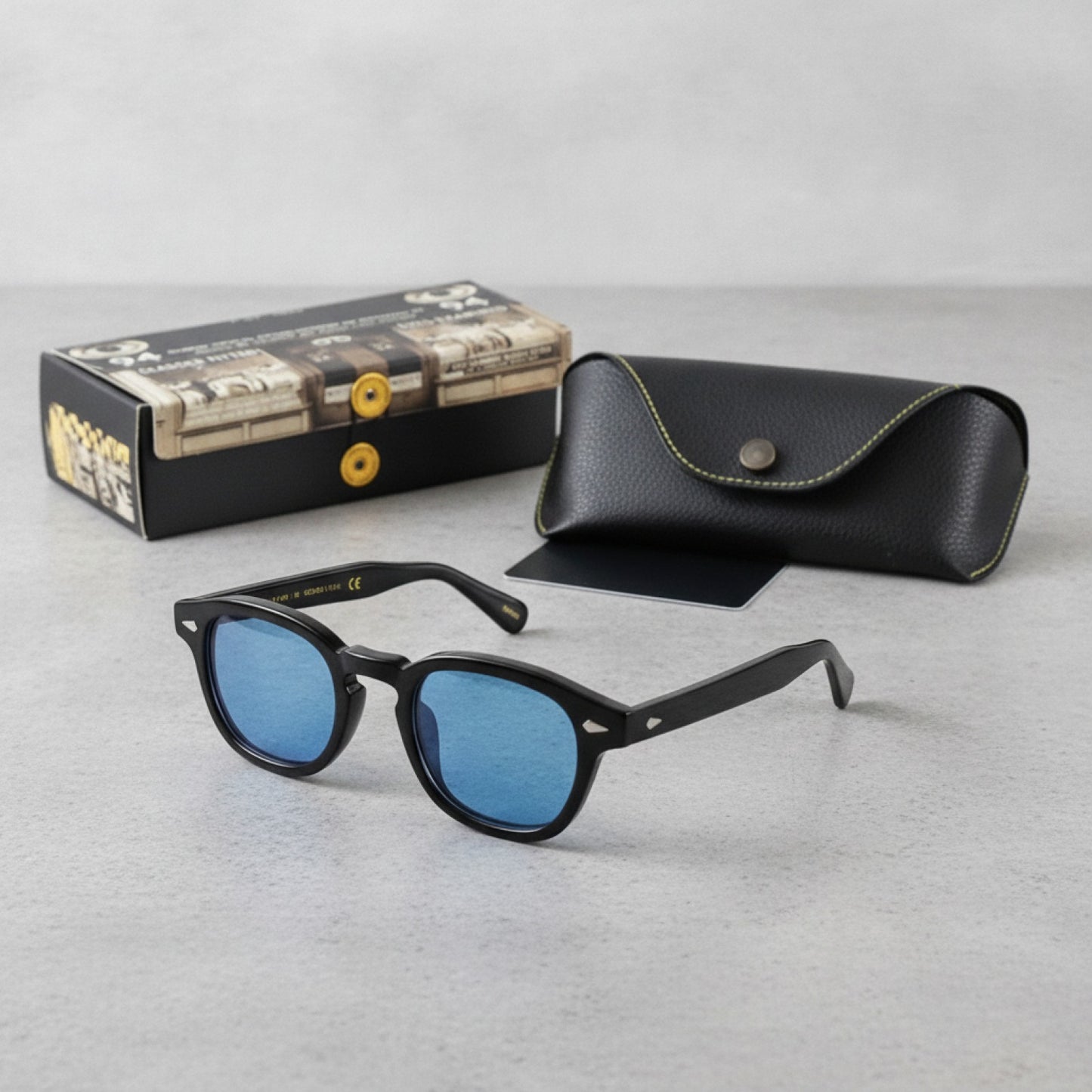 Lunettes Vintage Polarisées Style Johnny Depp