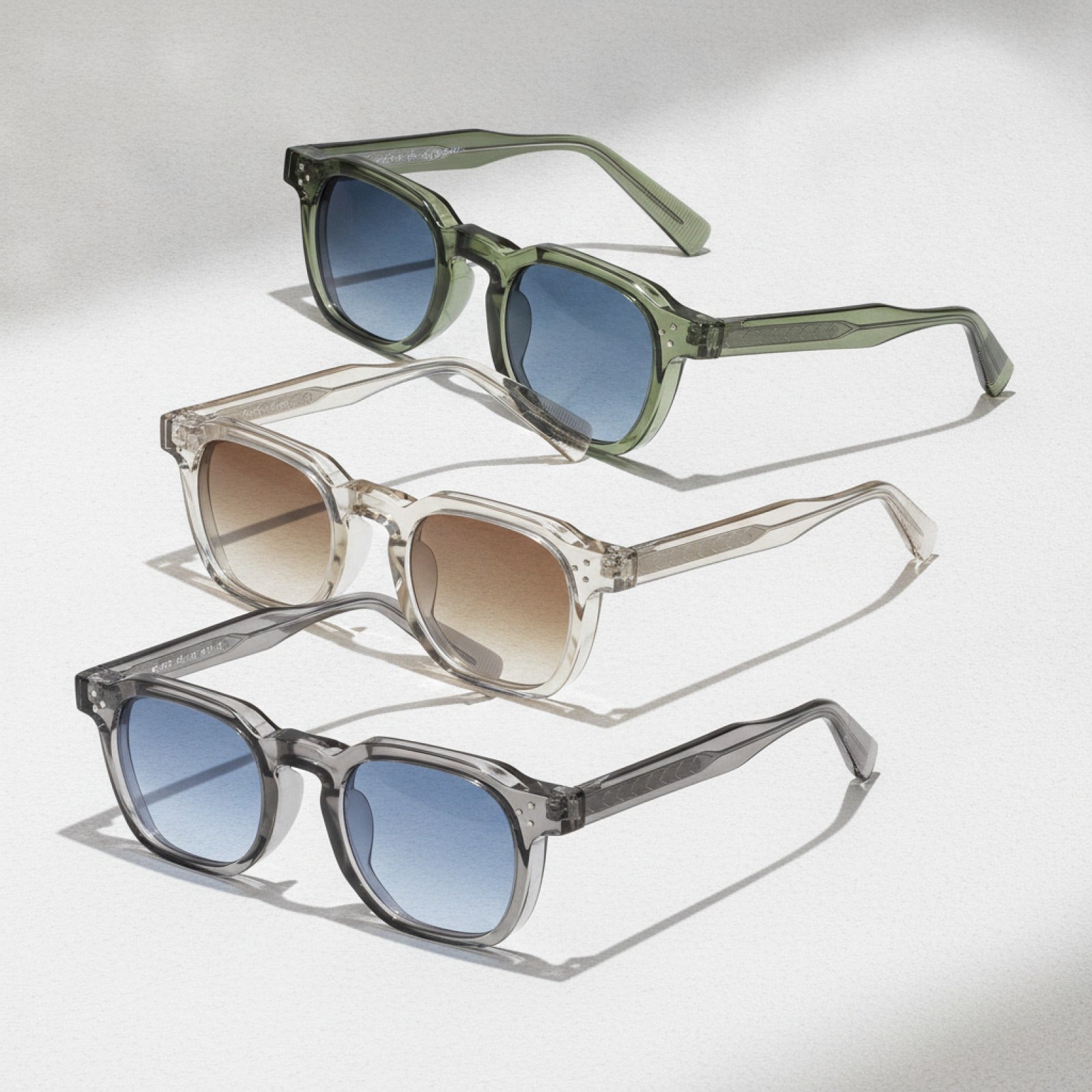 Lunettes Carrées Rétro Punk UV400 Unisexe