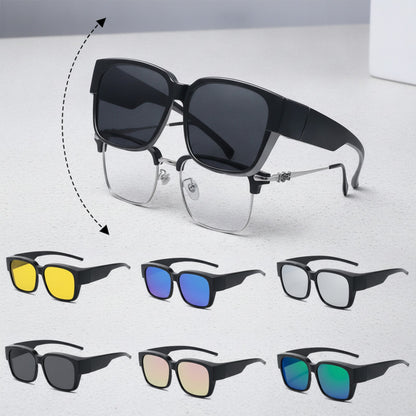 Lunettes Soleil Polarisées Vintage Myopes