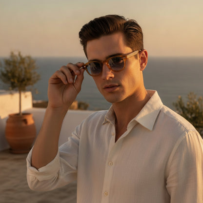 Lunettes Soleil Vintage Rétro UV400 Unisexe