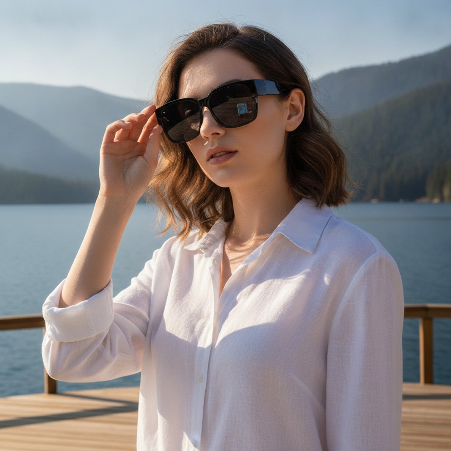 Lunettes Soleil Polarisées Vintage Myopes