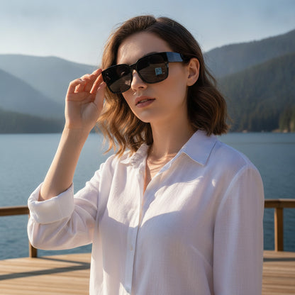 Lunettes Soleil Polarisées Vintage Myopes