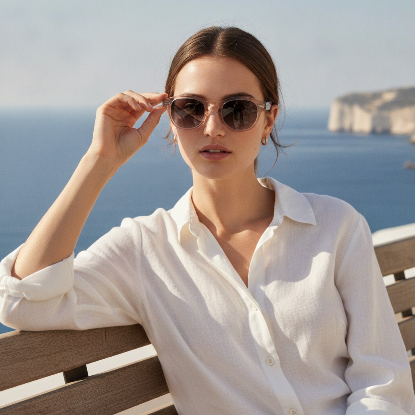 Lunettes de Soleil Vintage Rétro UV400