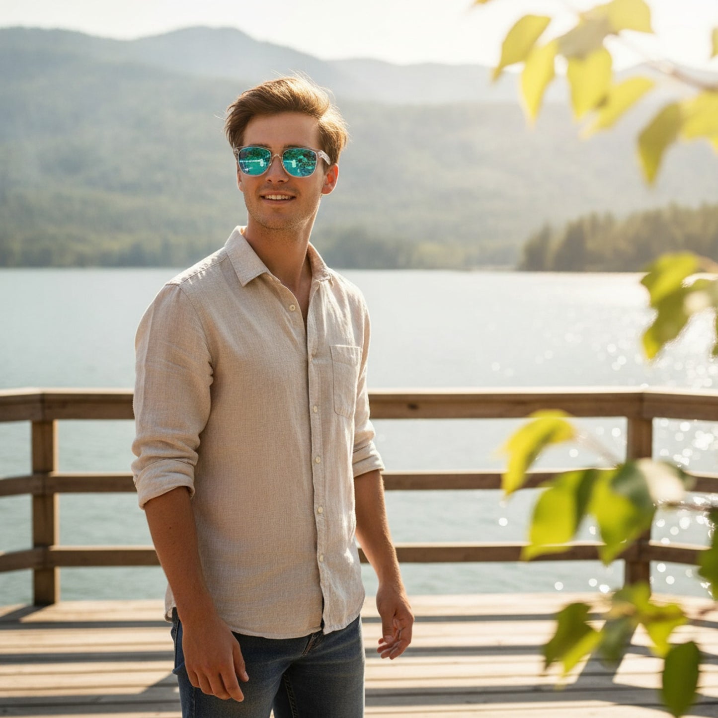 Lunettes Soleil Rétro Polarisées UV400