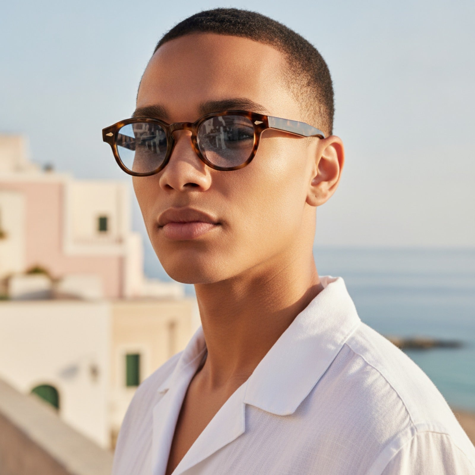 Lunettes Soleil Vintage Rétro UV400