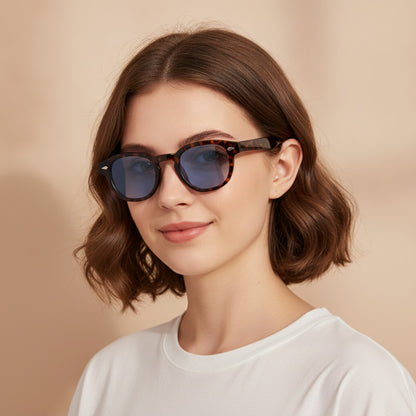 Lunettes de Soleil Vintage Rétro UV400
